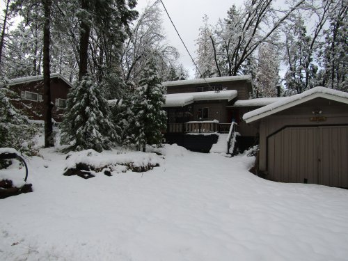 snow at Kim's